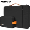 NIDOO Laptop Bag Case 13.3 14 15 Inch Waterproof Notebook Bag Sleeve For Macbook Case M1 Air Pro 13 15 Huawei Handbag Briefcase